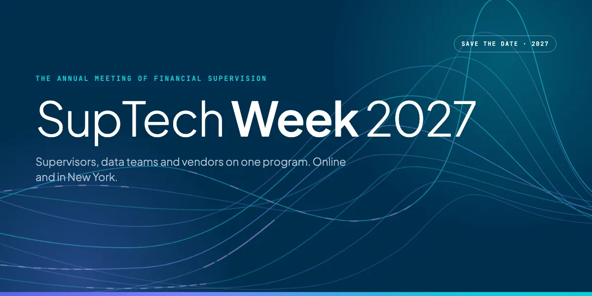 SupTech Week 2027